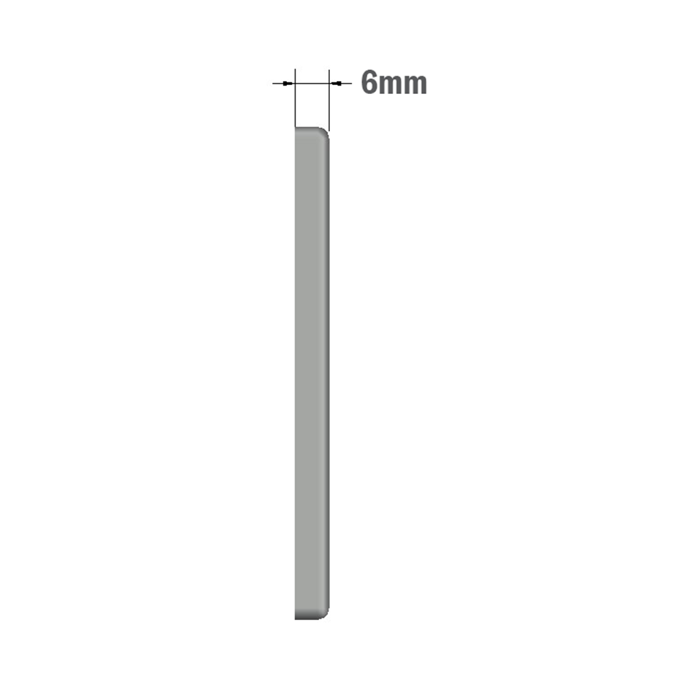 41-110-1 MODULAR SOLUTIONS ALUMINUM CONNECTING PLATE<br>45MM X 90MM FLAT W/HARDWARE